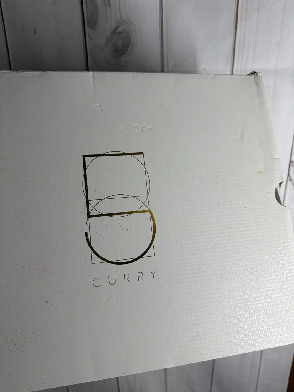 Collectable Under Armour Curry 5 Men's White Sneakers with Light Blue Accents